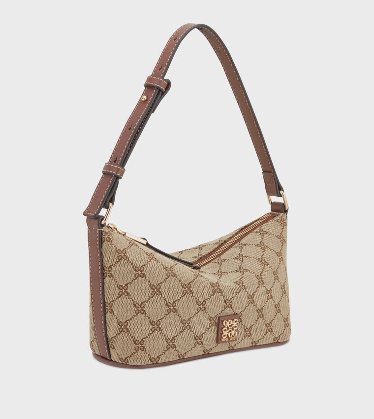 ANDERS Monogram Patterned Shoulder Bag