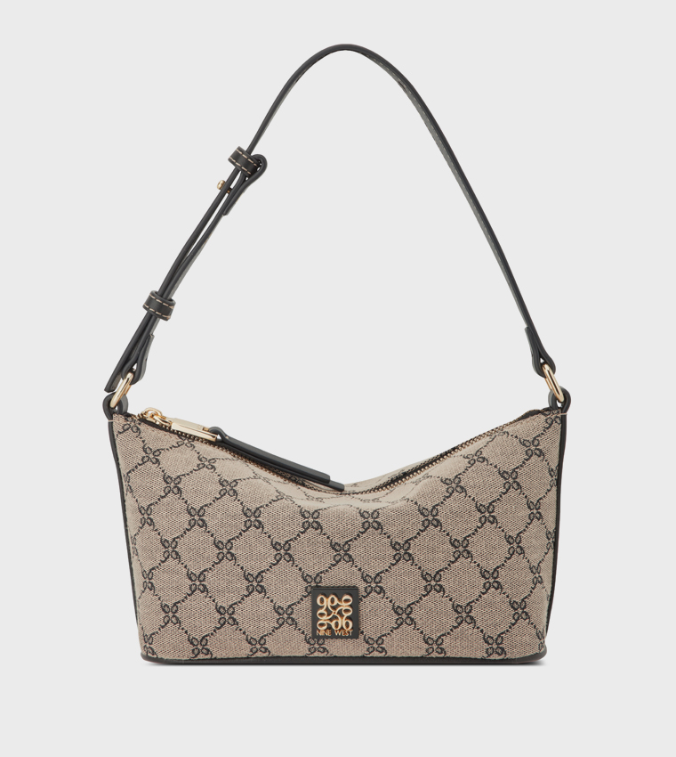 ANDERS Monogram Patterned Shoulder Bag