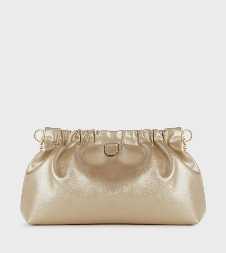 Buy Nine West EVANTHE Convertible Crossbody Bag In Gold | 6thStreet UAE