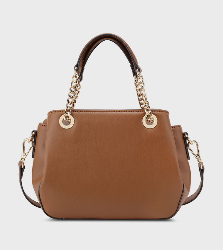 ANNADALE Logo Detail Satchel Bag