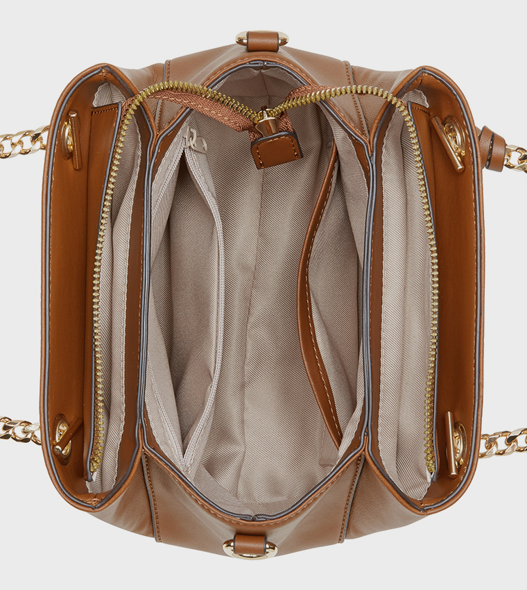 ANNADALE Logo Detail Satchel Bag