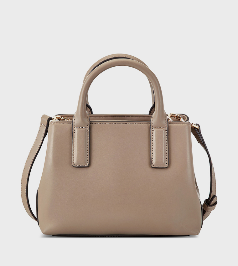 DONELLA Logo Metal Mini Satchel Bag