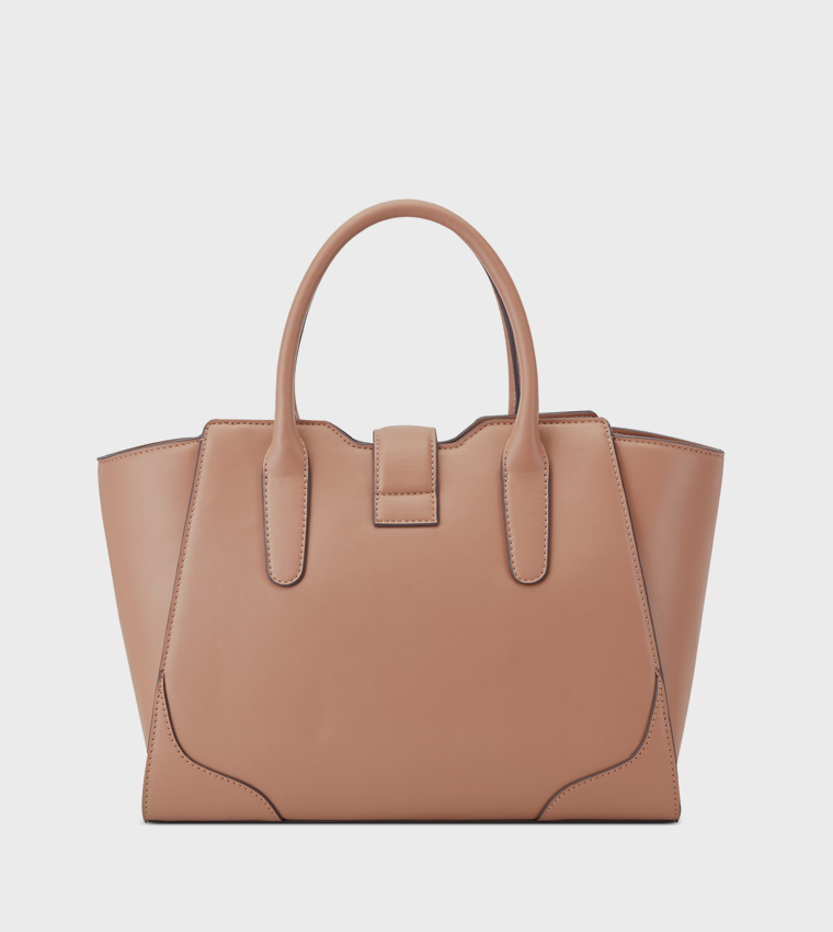 WESSON Logo Metal Satchel Bag