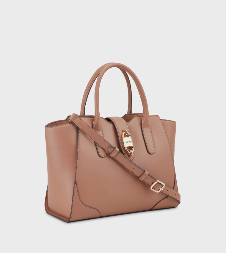 WESSON Logo Metal Satchel Bag