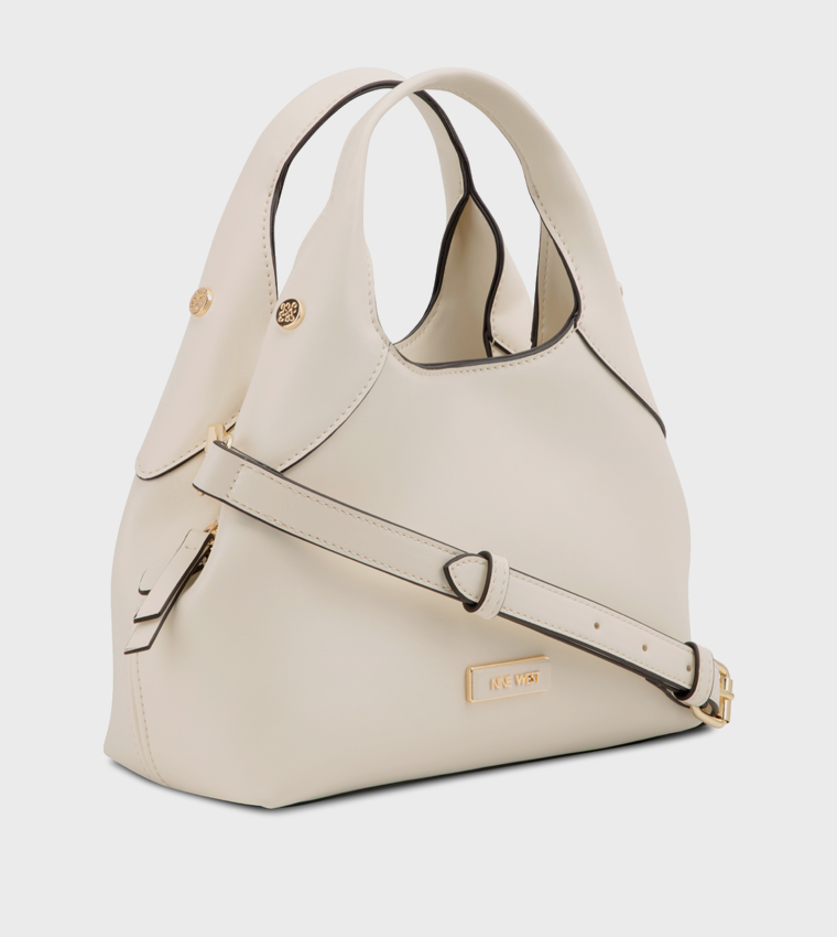 EAMON Textured Hobo Bag