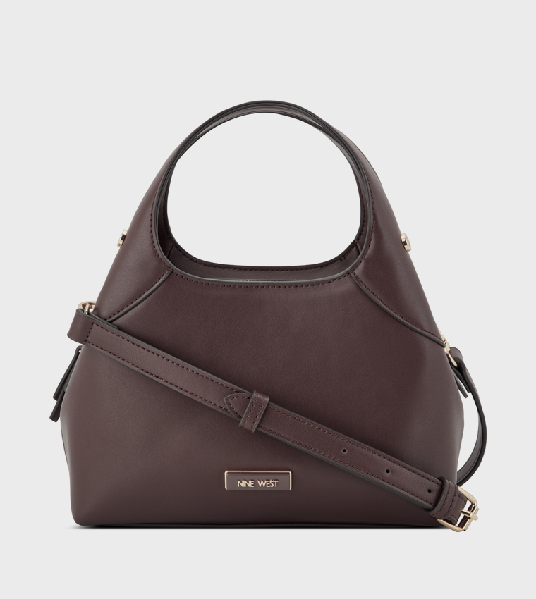 EAMON Textured Hobo Bag