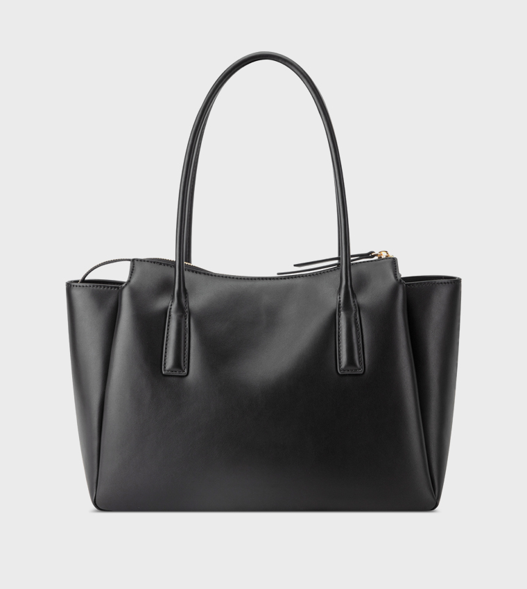 BECHER Textured Tote Bag