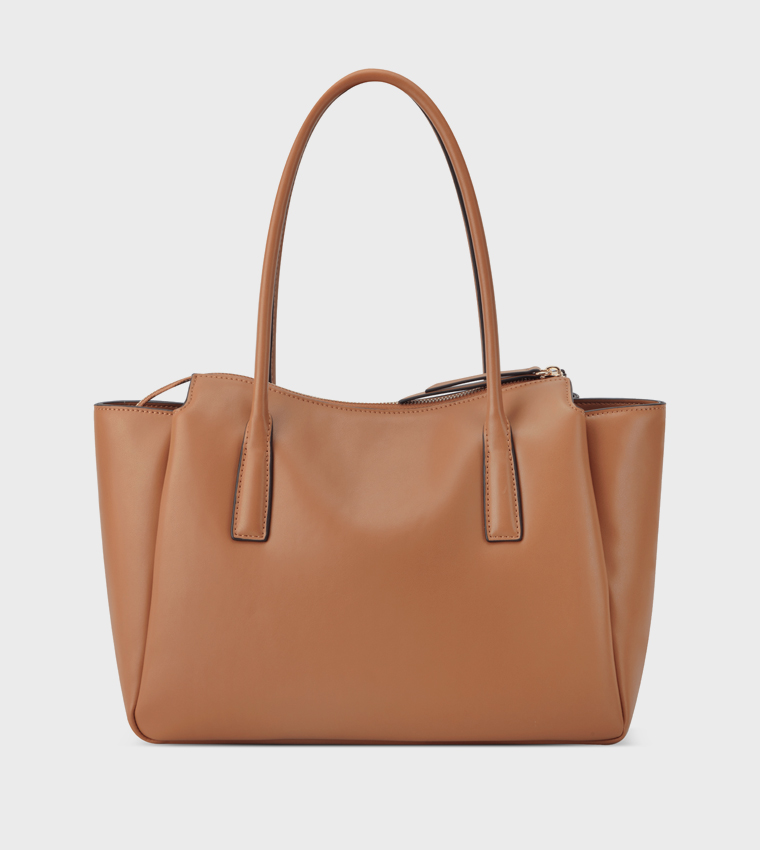 BECHER Textured Tote Bag
