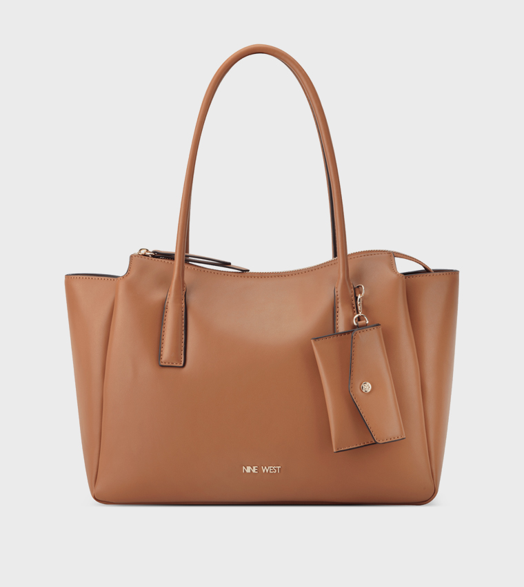 BECHER Textured Tote Bag