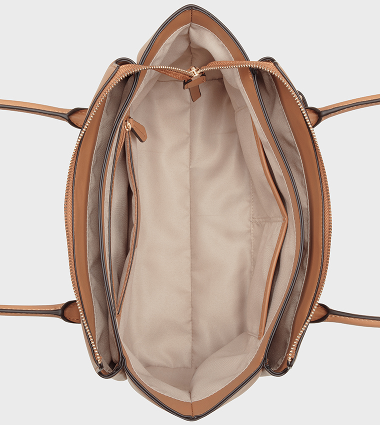 BECHER Textured Tote Bag