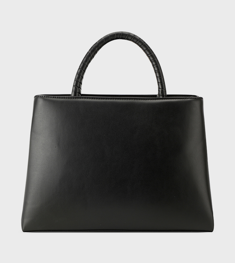 ERINA Logo Detail Satchel Bag