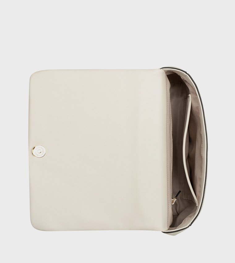 ERINA Logo Detail Convertible Shoulder Bag