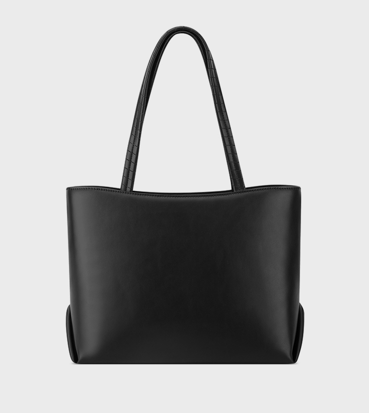 ERINA Logo Detail Tote Bag
