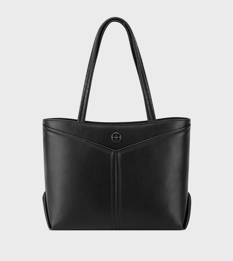 ERINA Logo Detail Tote Bag