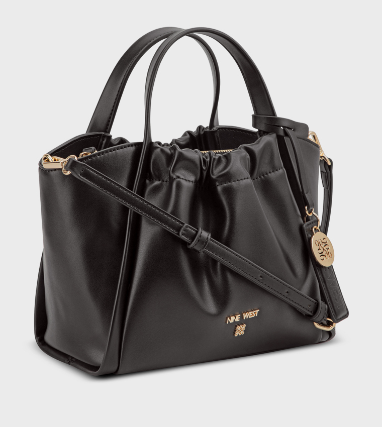 KENJI Ruched Tote Bag