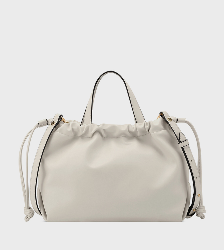 SUDNEY Logo Detail Drawstring Bag