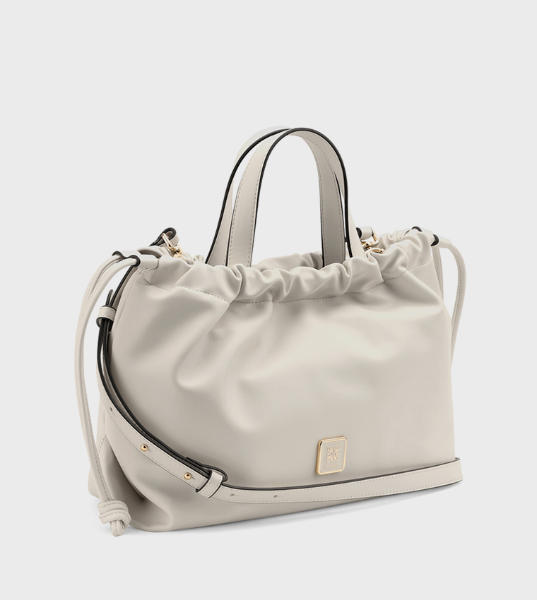 SUDNEY Logo Detail Drawstring Bag