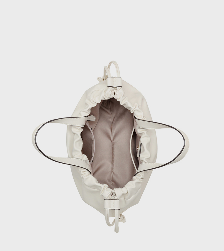 SUDNEY Logo Detail Drawstring Bag