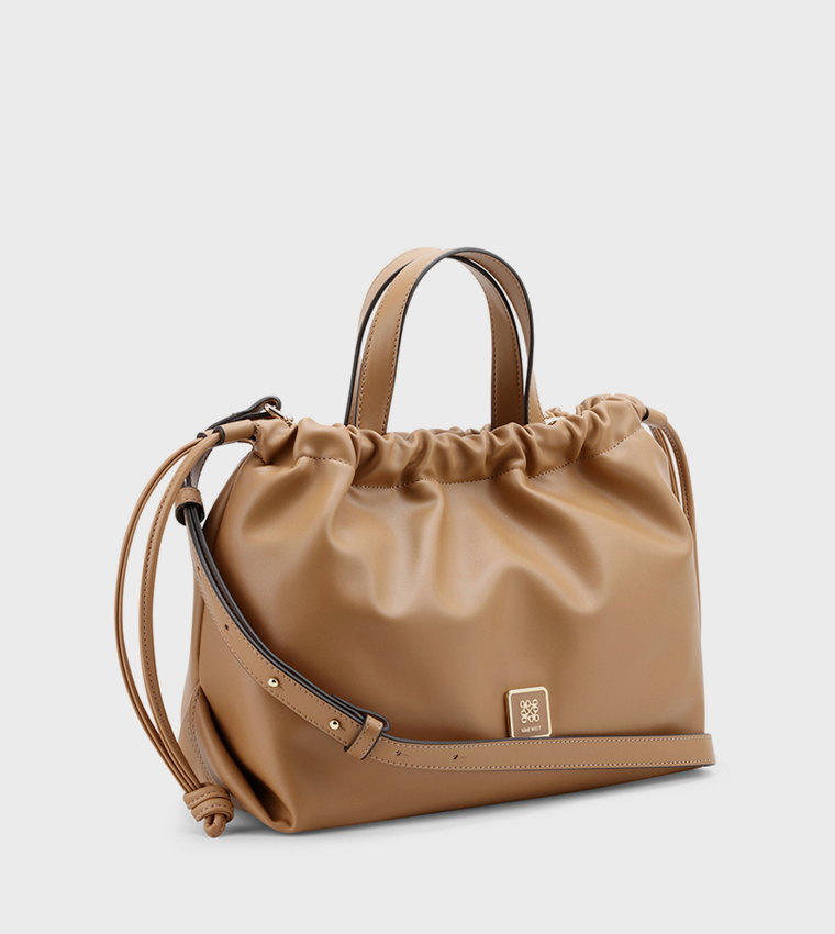 SUDNEY Logo Detail Drawstring Bag