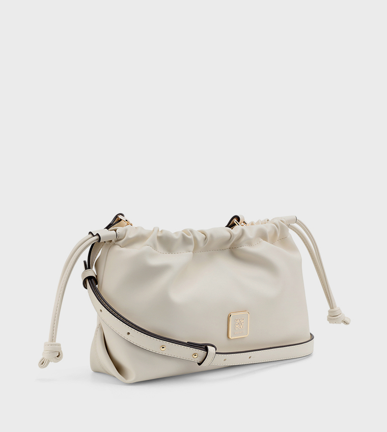 SUDNEY Logo Detail Drawstring Bag