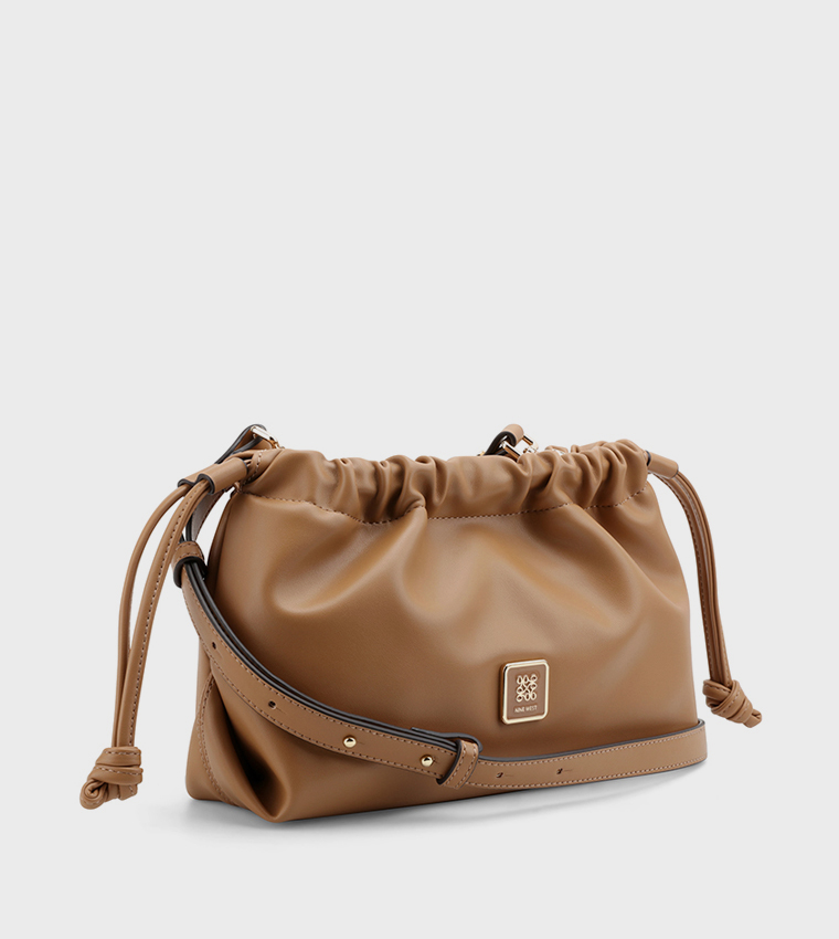 SUDNEY Logo Detail Drawstring Bag