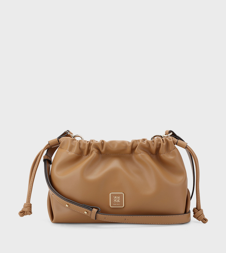 SUDNEY Logo Detail Drawstring Bag