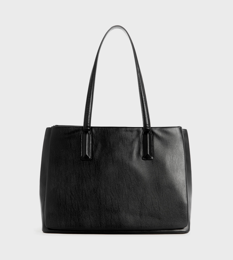 ELIENA Textured Shoulder Bag