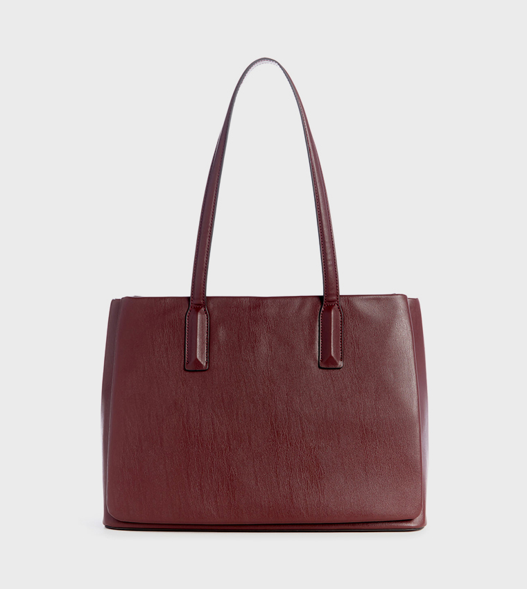 ELIENA Textured Shoulder Bag
