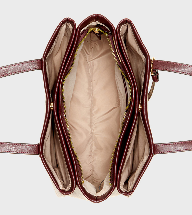 ELIENA Textured Shoulder Bag