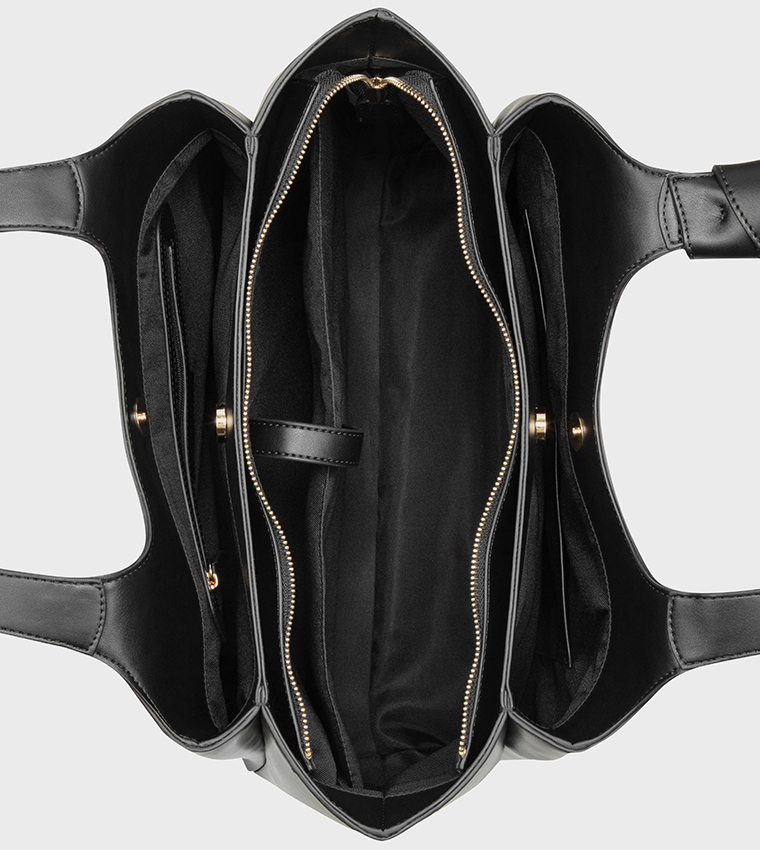 LYRA Textured Shoulder Bag