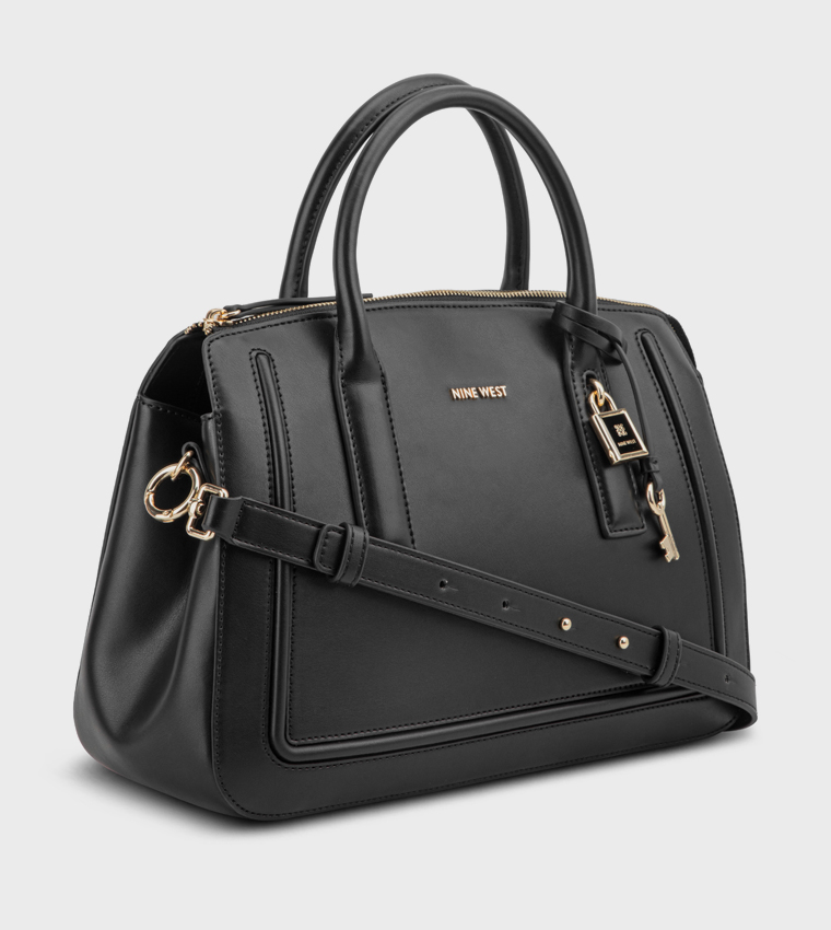 TENELY Textured Satchel Bag