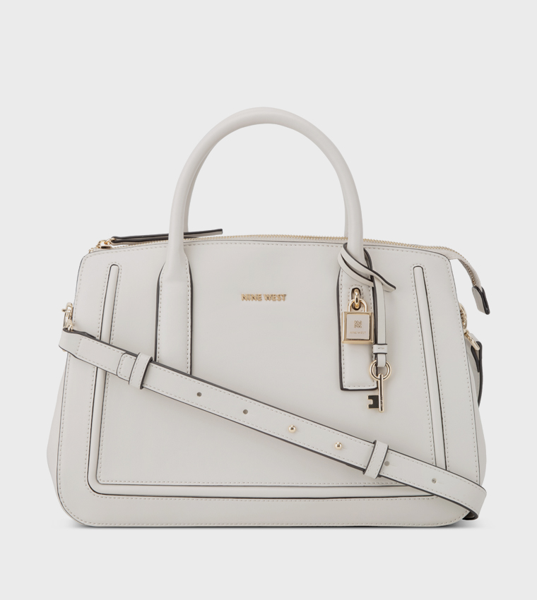 TENELY Textured Satchel Bag