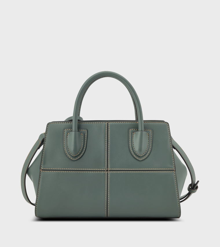 PAXTIN Stitch Detail Satchel Bag