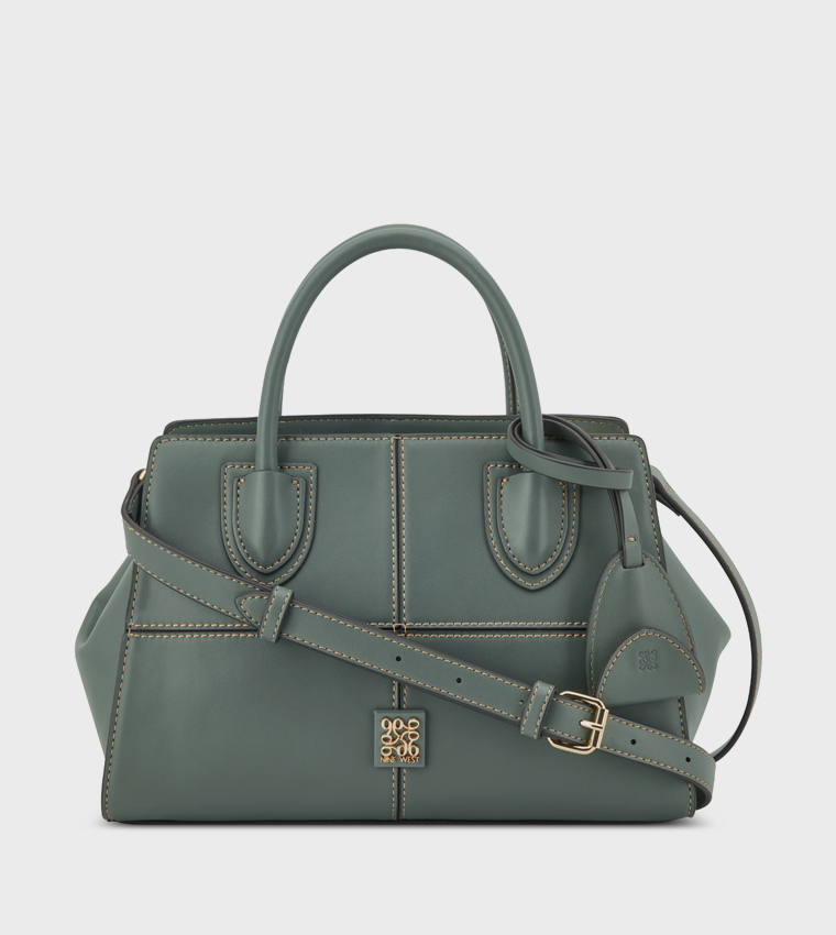 PAXTIN Stitch Detail Satchel Bag