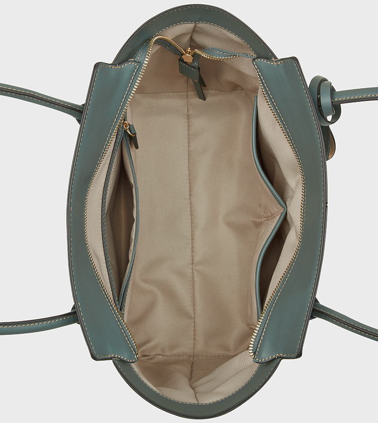 PAXTIN Stitch Detail Satchel Bag