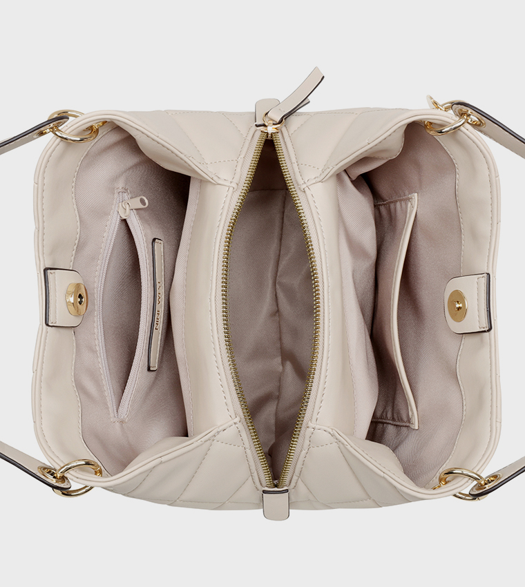 MEARA Quilted Shoulder Bag