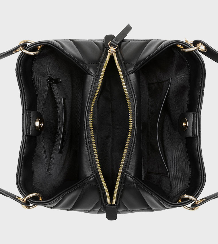 MEARA Quilted Shoulder Bag