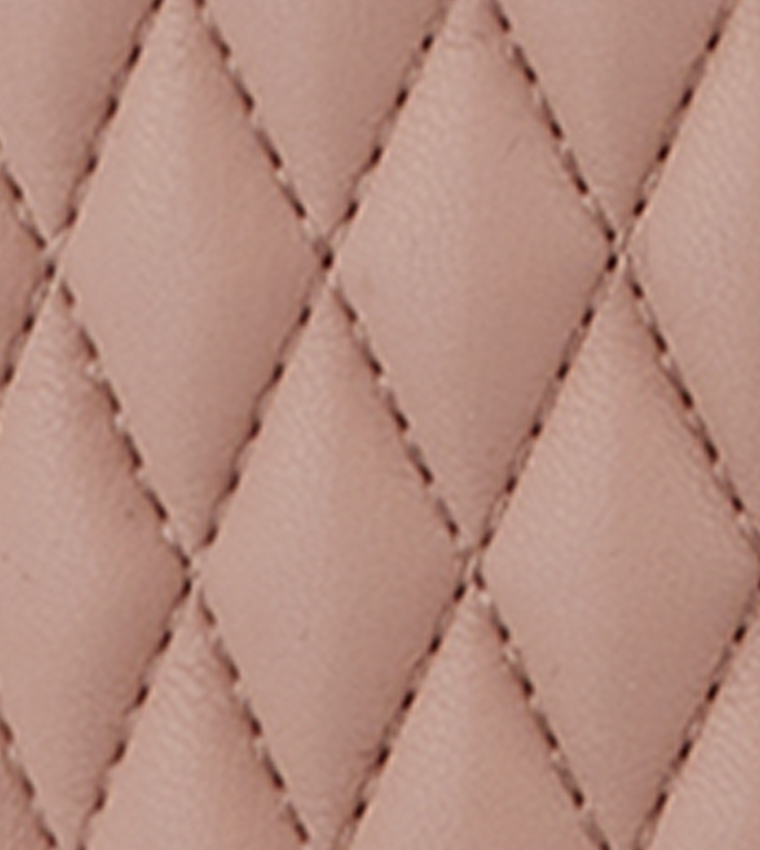 CAELIA Textured Chain Handle Tote Bag