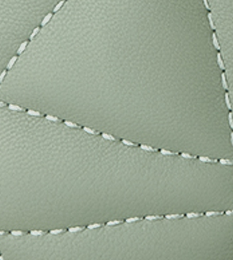 MARIAM Quilted Logo Detail Crossbody Bag