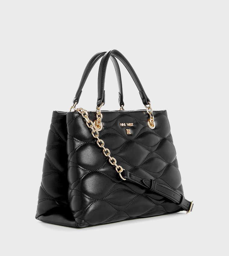 LEINI Quilted Mini Satchel Bag