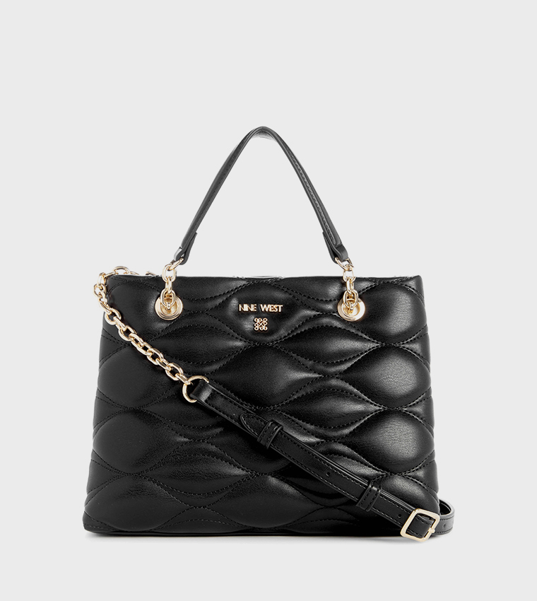 LEINI Quilted Mini Satchel Bag