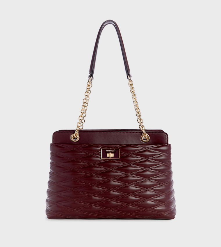 AVIVA Quilted Shoulder Bag