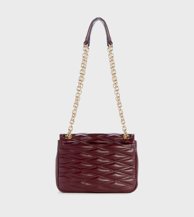 Maroon crossbody purse best sale