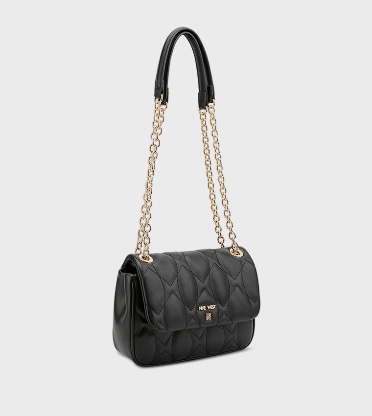 RUE Quilted Convertible Shoulder Bag