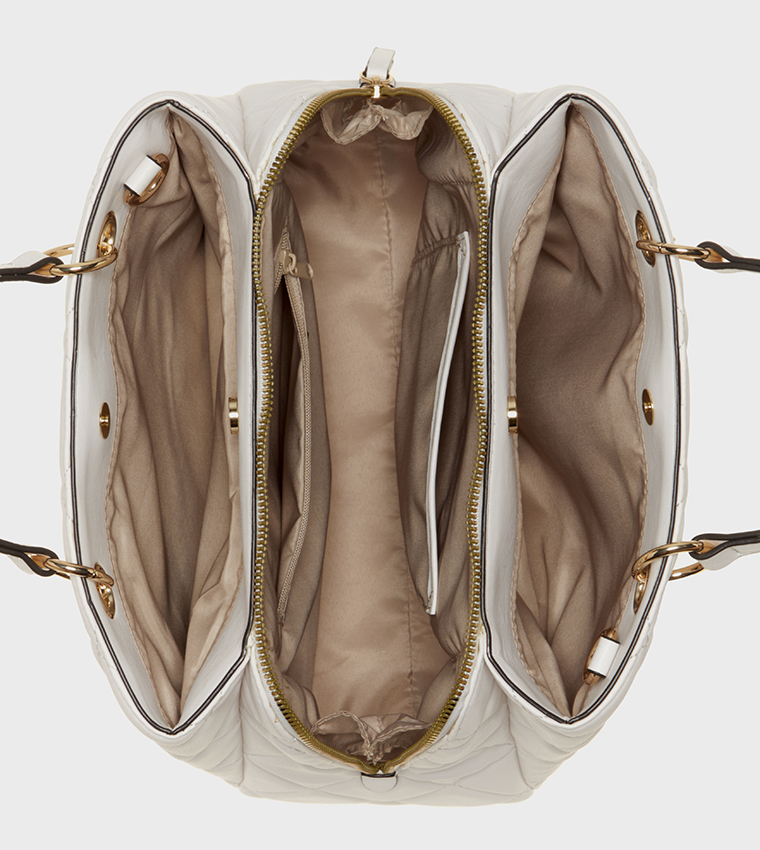 MIRABELLA Quilted Satchel Bag
