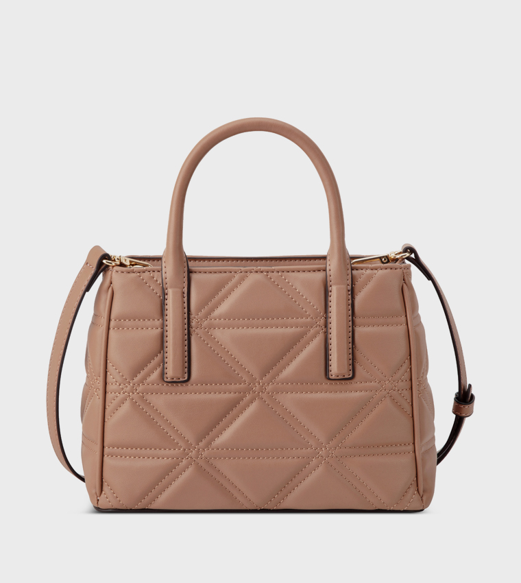HARLAND Quilted Satchel Bag