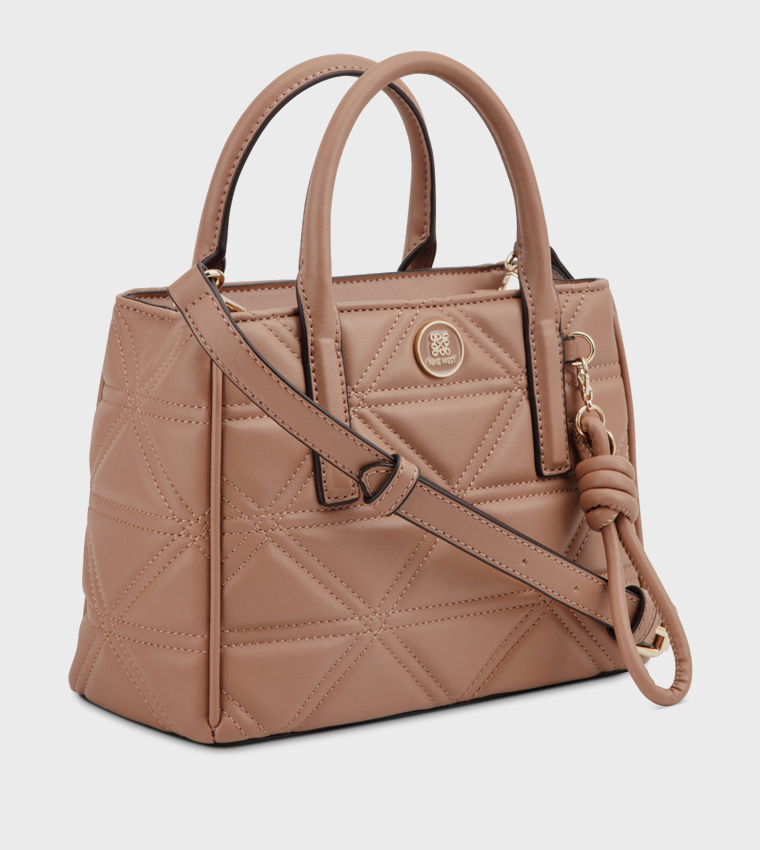 HARLAND Quilted Satchel Bag