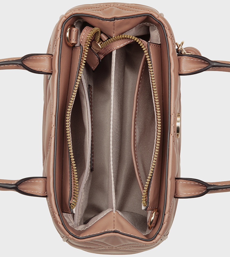 HARLAND Quilted Satchel Bag