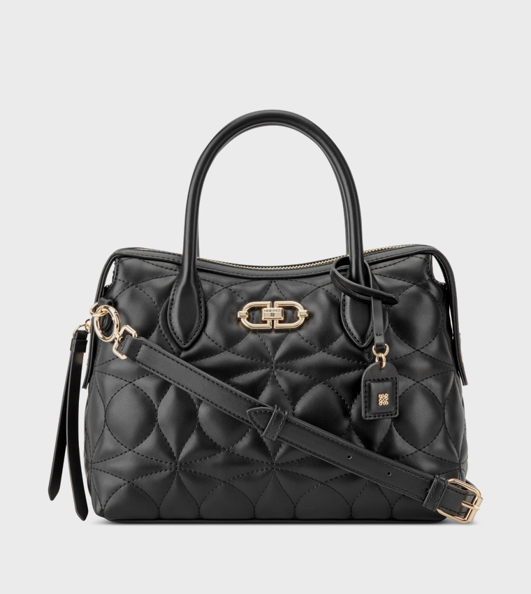 KASHTON Quilted Satchel Bag