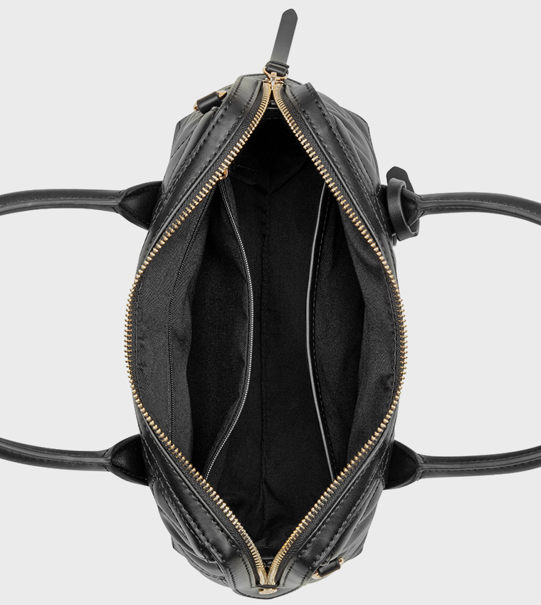 KASHTON Quilted Satchel Bag